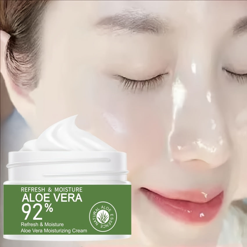 Women Dry Skin Aloe Vera Face Moisturizing Cream Hypoallergenic