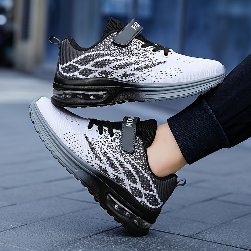 Детские сетчатые кроссовки для мальчиков и девочек, дышащие, противоскользящие, прочные, для бега и повседневной носки