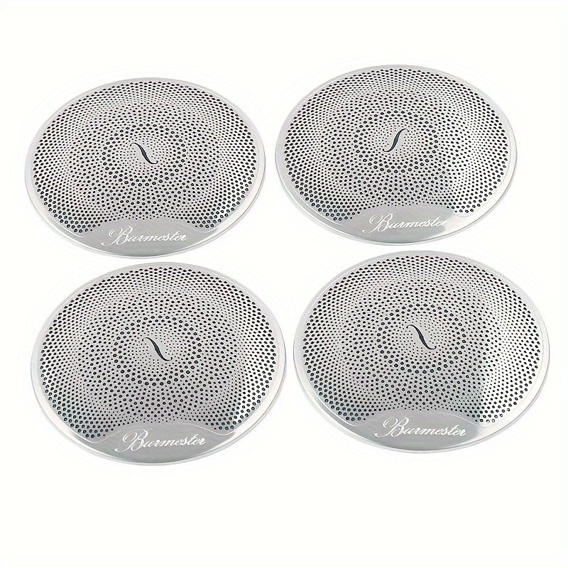 Stainless Steel Car Door Speaker Covers for C/E/GLC 2015-2022 Easy Install