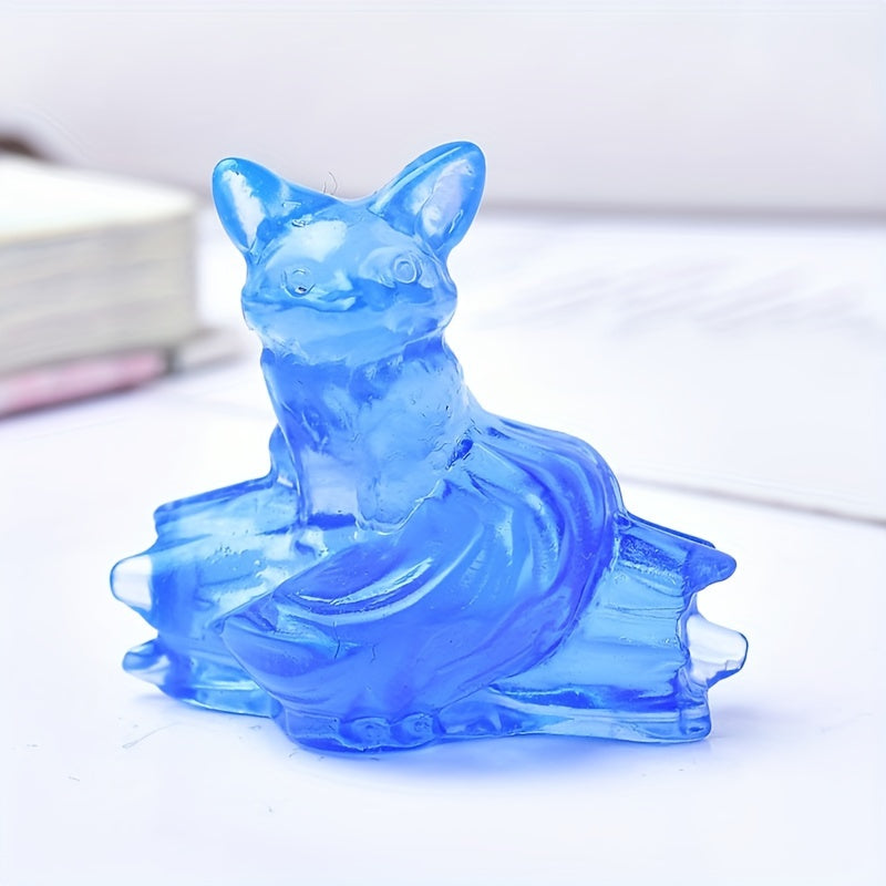 Tabiiy toshdan yasalgan to'qqiz ta sharchali fox oymasi, uy bezaklari va sovg'alar uchun