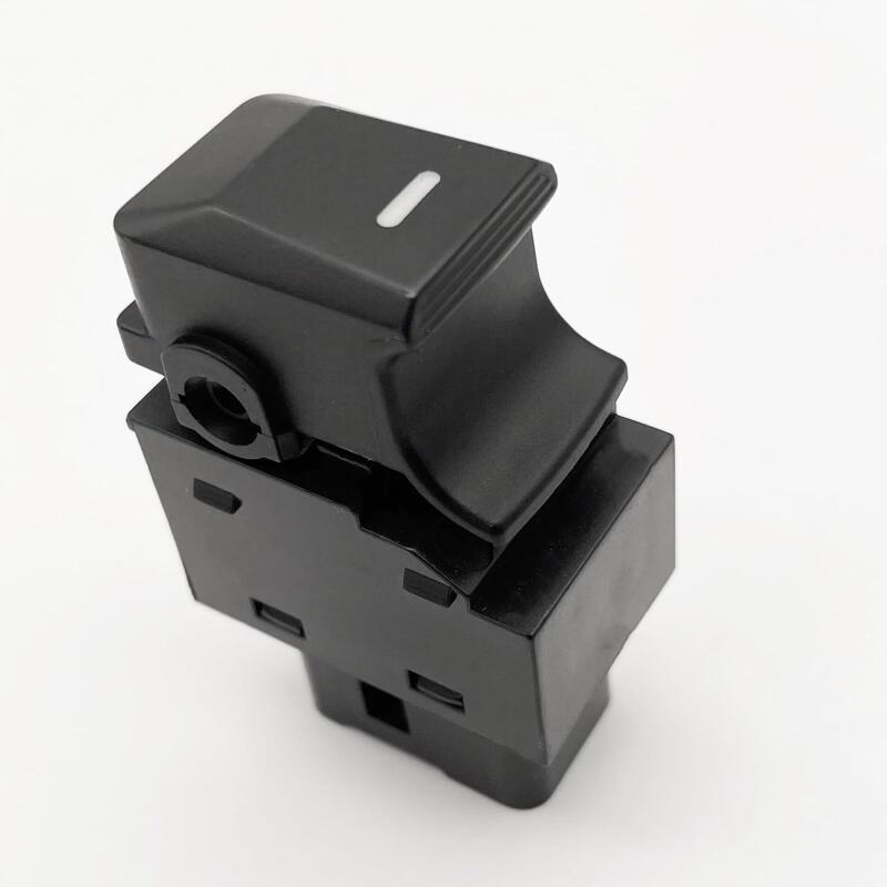 Passenger Side Power Window Switch Black Plastic 7-Pin OEM Replacement
