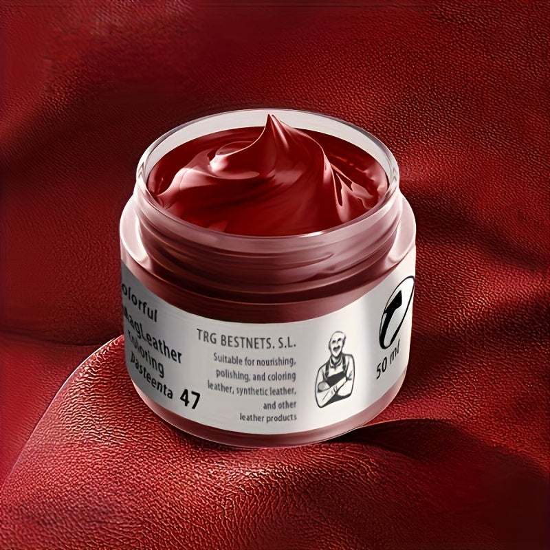 Leather Repair Kit 50ML Color Toner for Leather Sofa Shoes Bag Scratch Fix