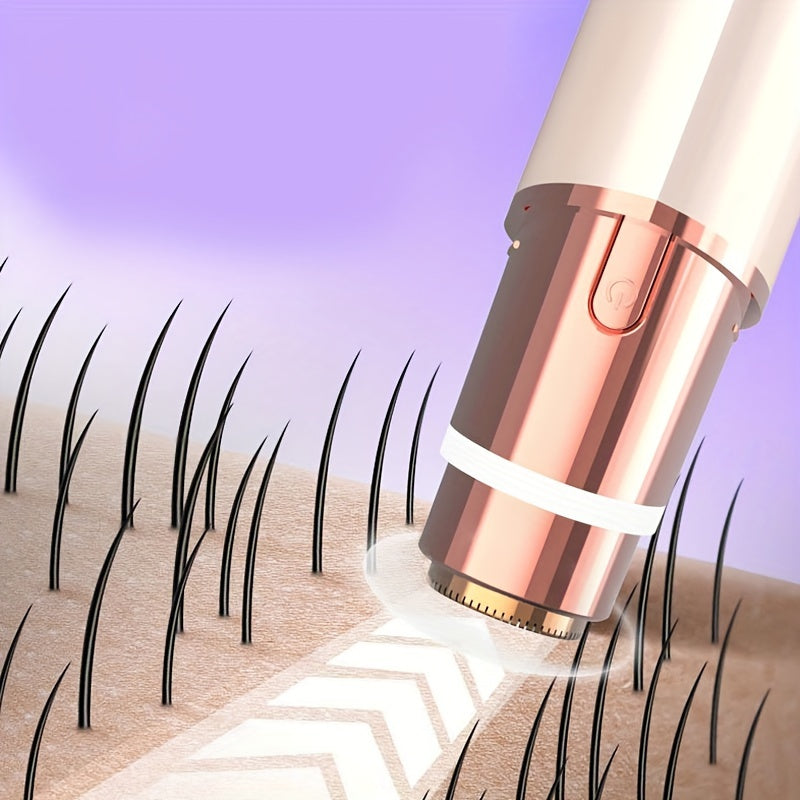 Ayollar uchun LED chiroqli og'riqsiz yuz sochlarini olib tashlovchi.