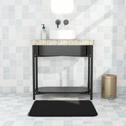 Ultra-Soft Memory Foam Bath Mat 39.88x59.94cm Non-Slip Absorbent Quick Dry