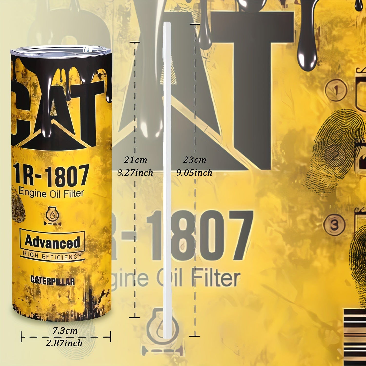 Sayohat va tashqarida foydalanish uchun 20oz zanglamaydigan po'latdan yasalgan tumbler, qopqog'i va qurohi bilan