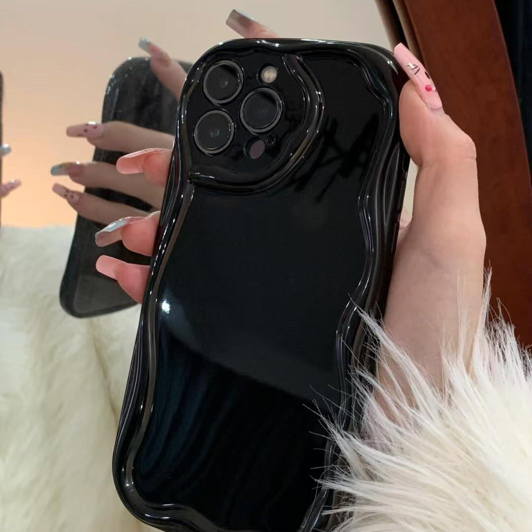 3D Water Graphic Phone Case for iPhone Durable Slim Stylish with Lens Protection