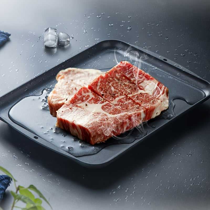 Defrosting Platter for Seafood Steak and Meat Food Tray Cutting Board for Vegetables and Fruit