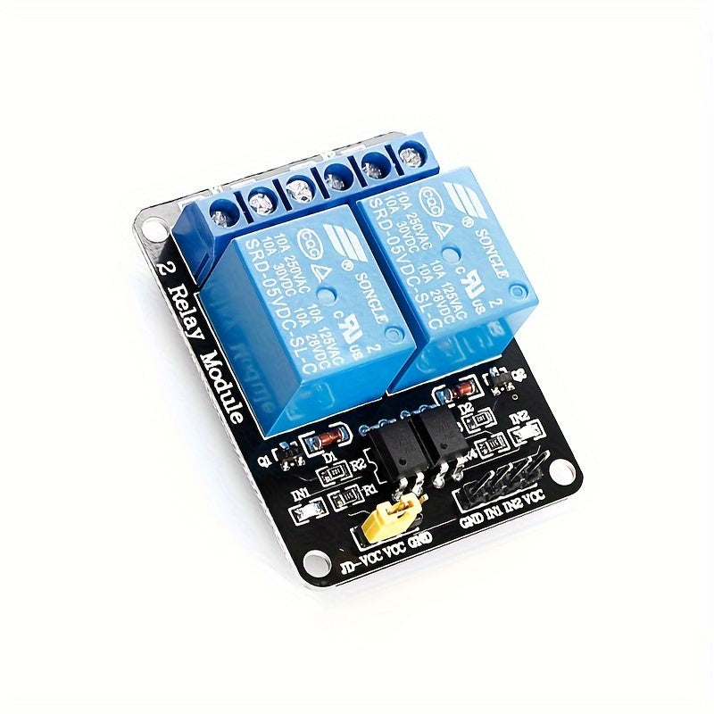 4-Piece 5V 2-Channel Relay Module for Arduino Raspberry Pi Low Level Trigger