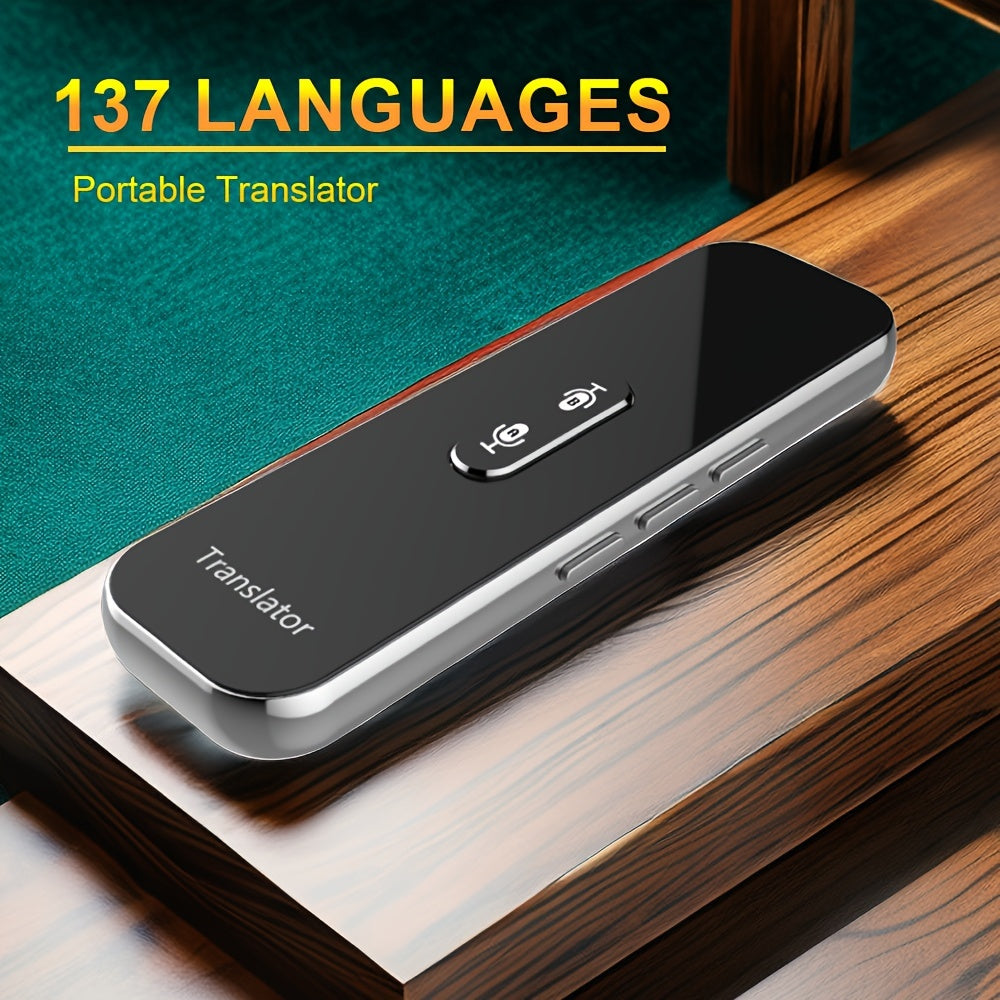 137 Languages Smart Voice Translator for Android iOS Wireless Real-Time Language Translation