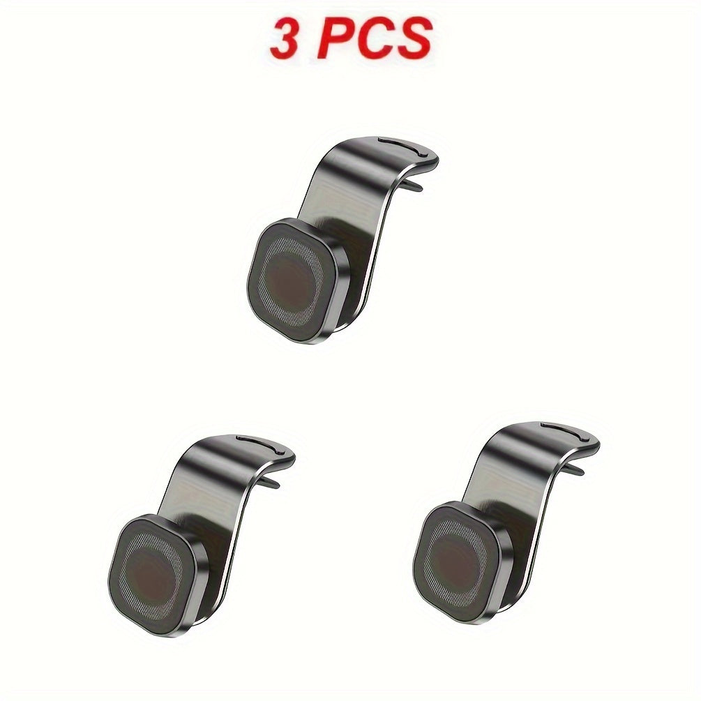 Universal Magnetic Car Phone Holder 360° Rotation Dashboard Mount for Smartphones