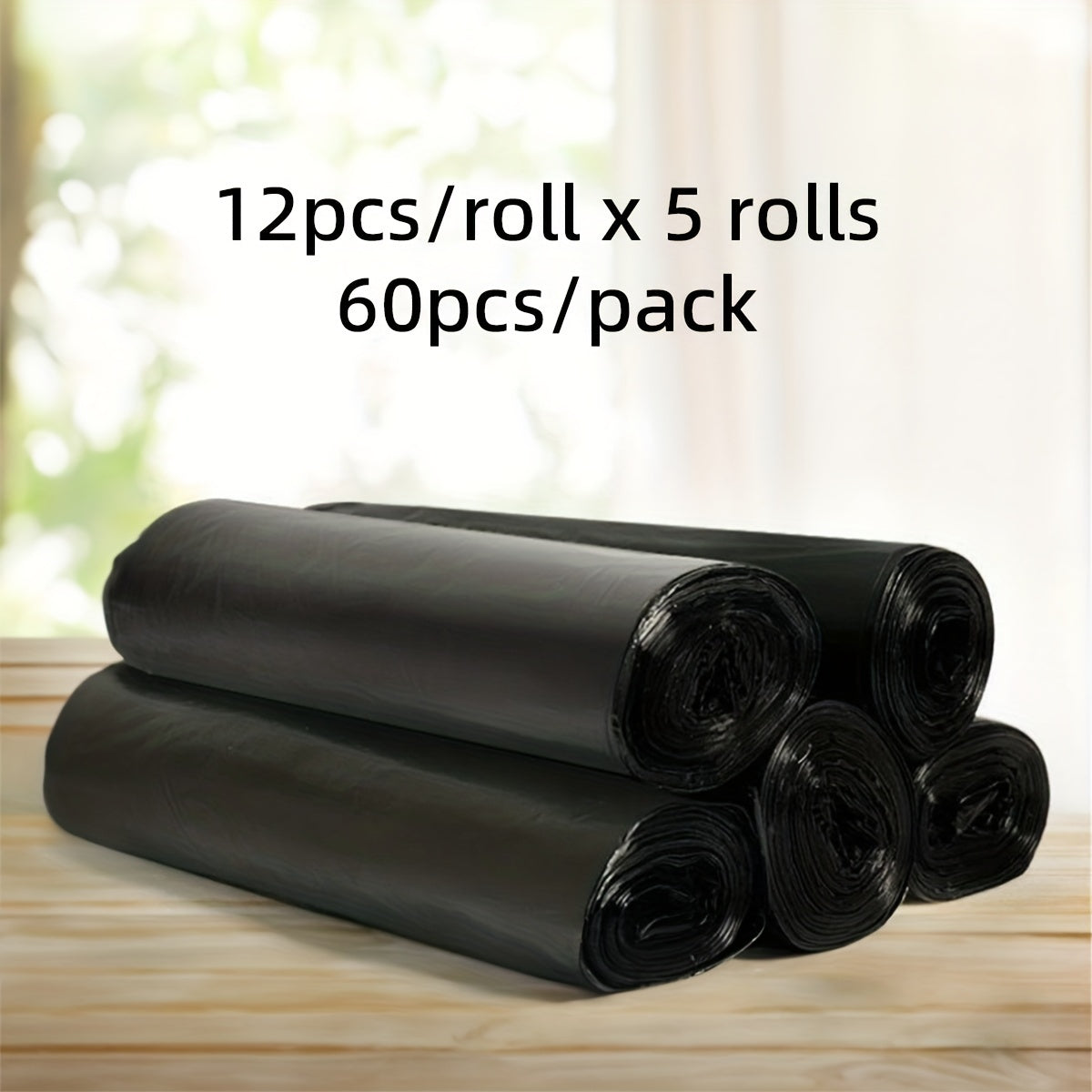 Portable Thickened Enlarge Garbage Bag for Outdoor Car Toilet Leak-Proof