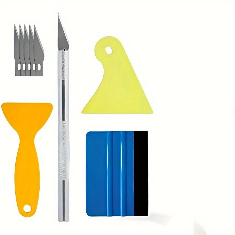 Car Vinyl Wrap Squeegee Tool Window Tint Kit Wallpaper Smoothing Tool