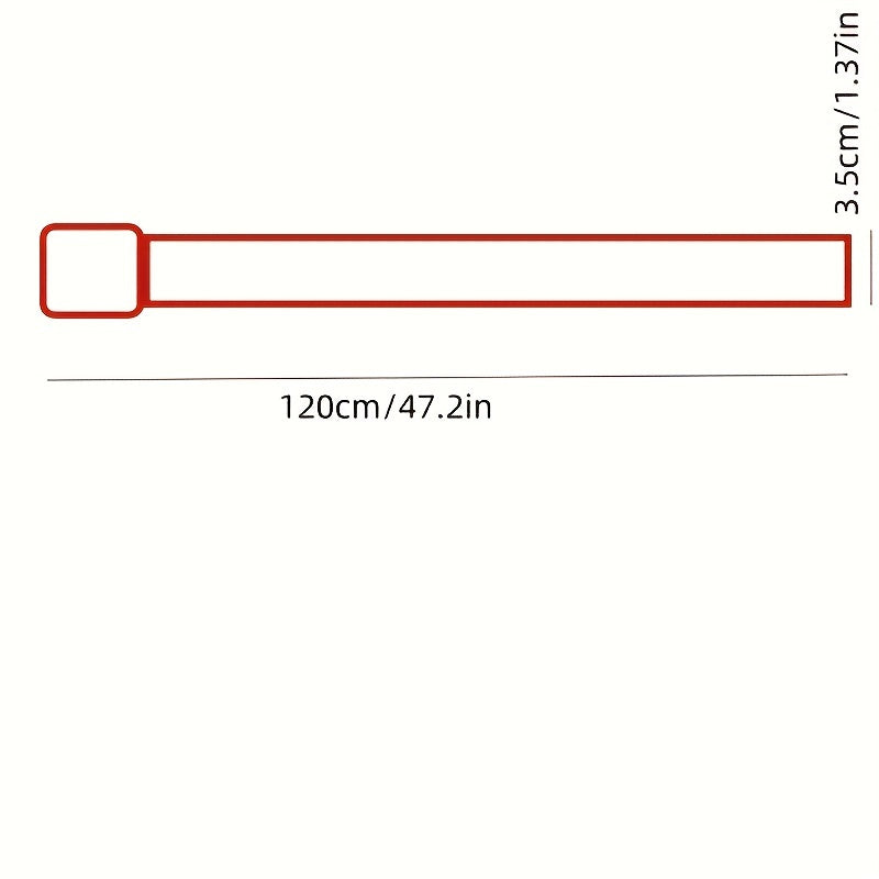 Men's Black Faux Leather Belt with Automatic Buckle for Business Casual