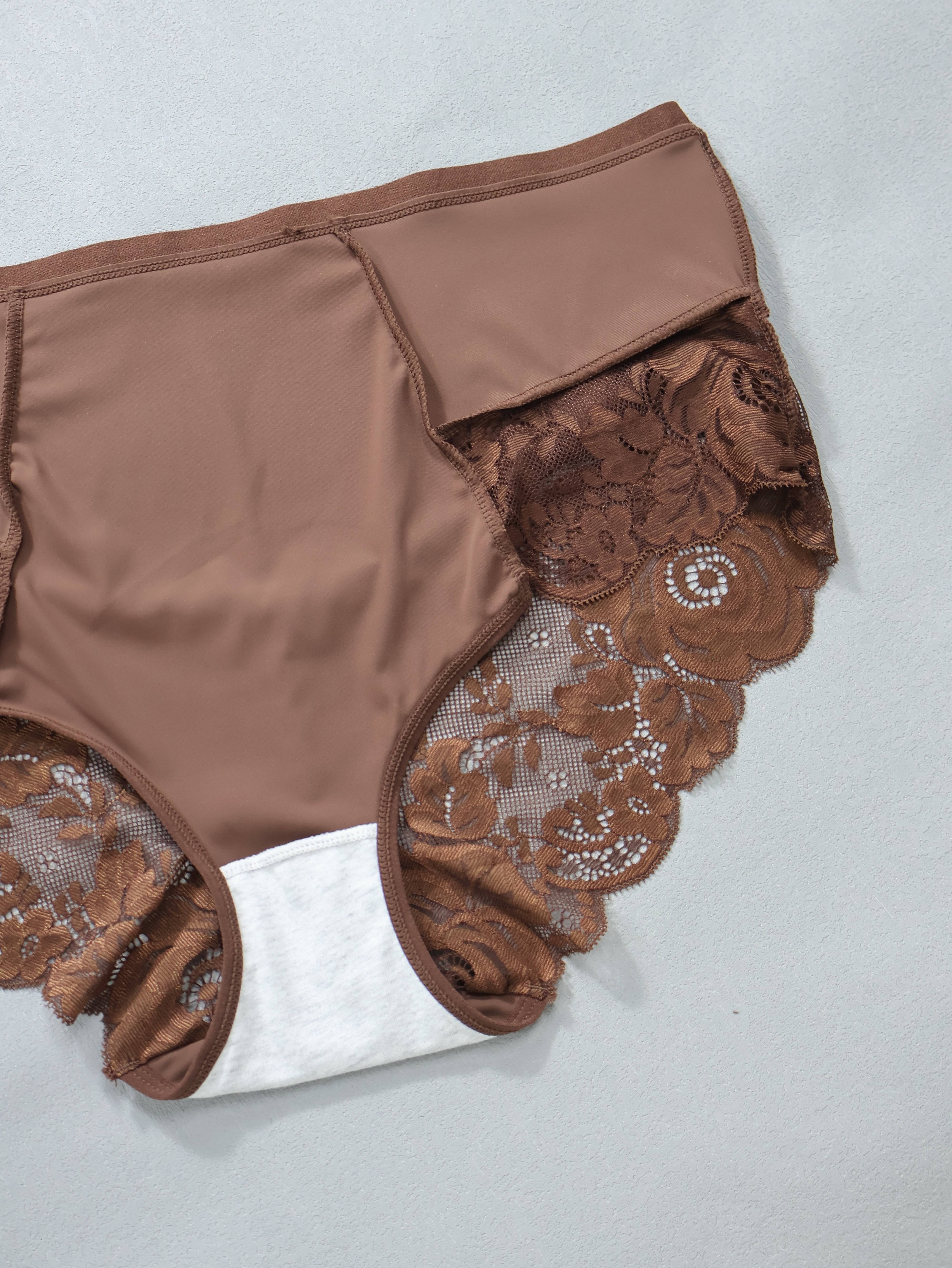 6 dona ayollar uchun nafas oladigan uchburchakli ich kiyimlar, katta o'lcham, Melard, qorong'u ranglar, korset, kuz va qish uchun