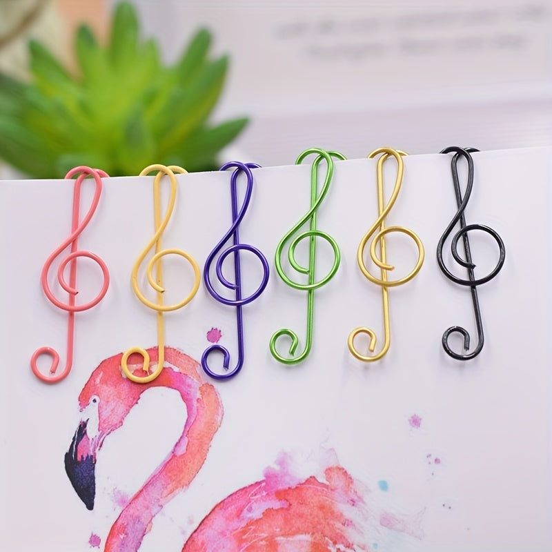 Alloy Music Notes Shaped Clips Set of 10-30 Pieces for Crafts and Decorations