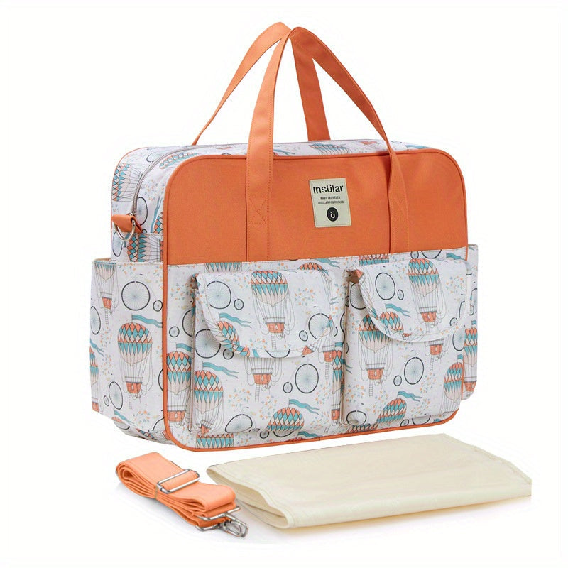 Ko'p maqsadli xabarchi sumkasi homilador ayollar uchun: Suv o'tkazmaydigan ona sumkasi, portativ homiladorlik qo'lga olinadigan dizayn, ona sumkasi