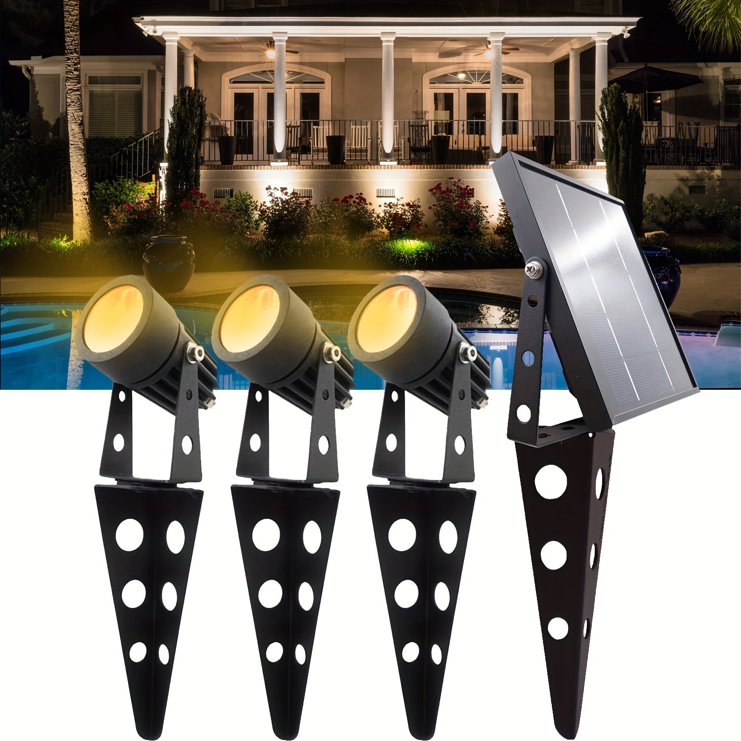 1 dona MII-PWR quyosh yoritgichi, teginish nazorati bilan, iliq oq yorug'lik, alyuminiy konstruktsiya, yarim flush montaj, kukun bilan qoplangan tugatish, akril lampochka soyasi, 2500mAh batareya bilan quyosh energiyasi bilan zaryadlanadi.