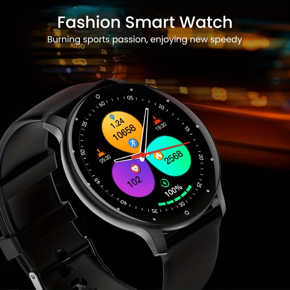 Мужчины Женщины Сенсорные Смартчасы с Беспроводной связью, Музыкой, Голосовым управлением, Спортивными режимами