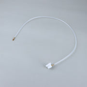 2 Белых жидкостных расширительных шланга для насадок для аэрозольных баллонов - 60см/23.62дюймов, материал PP, дизайн с триггером, универсальная распылительная насадка