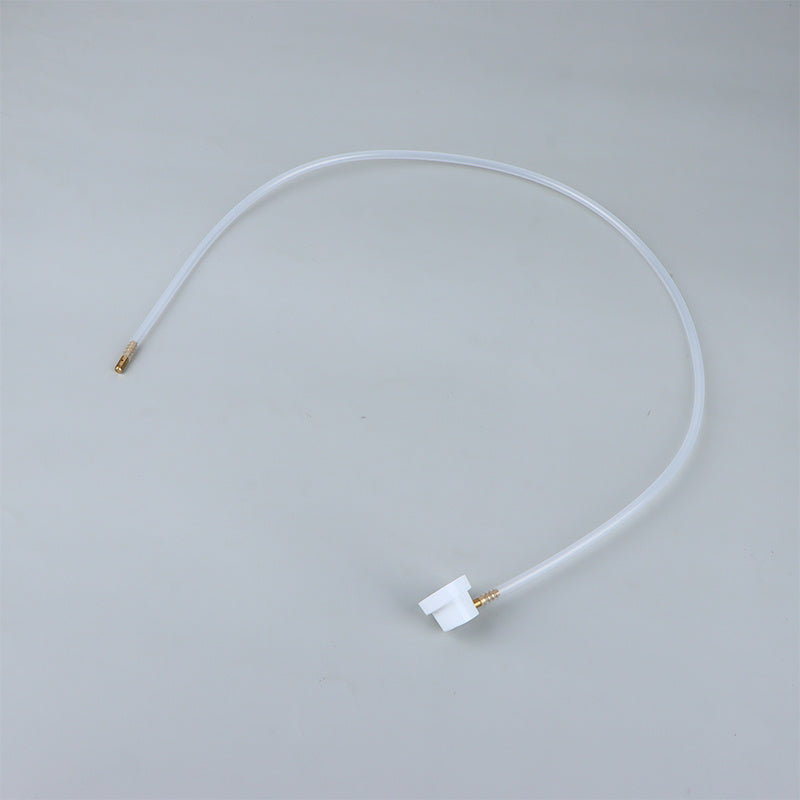 White Fluid Film Nozzle Extension Hoses for Aerosol Cans 60cm 23.62in PP Material Trigger