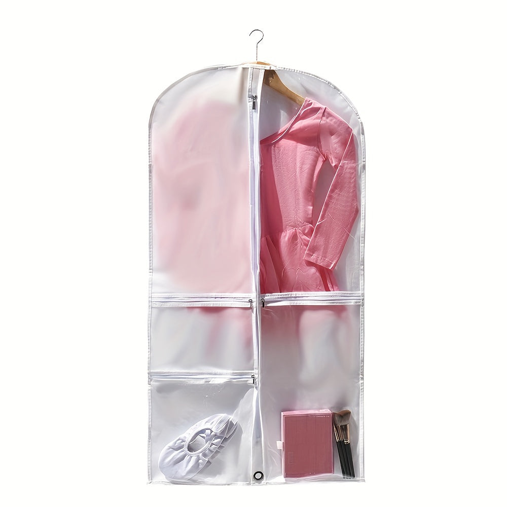 Large Garment Bag for Suits Dresses and Travel with Hanging Storage