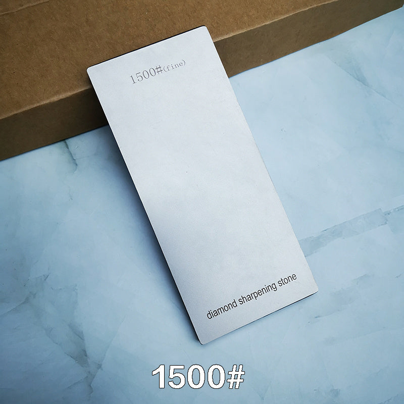 Diamond Sharpening Stones Set 120 600 1500 3000 Grit with Base and Sharpening Bar