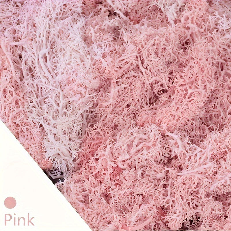 30g Green Faux Moss Grass for Home Decor DIY Crafts and Garden Accents