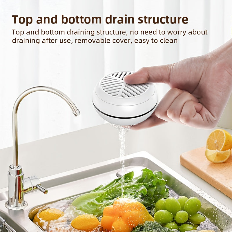 Meva va sabzavotlarni yuvish uchun avtomatik induksiya botinkasi, bardoshli ABS material, yashil, sog'lom oshxona uchun foydalanish