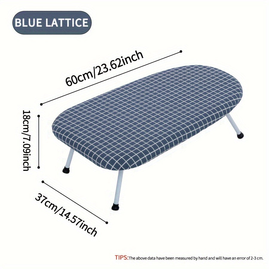 Mini Desktop Ironing Board Portable Foldable Small Space Clothes Ironing Surface