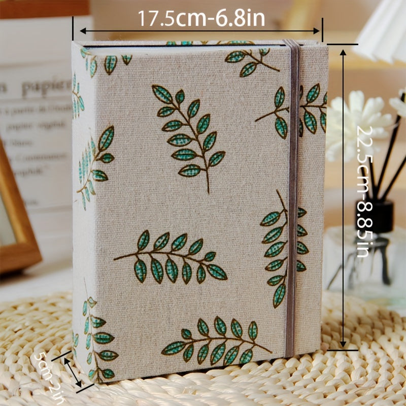 Fabric Photo Album with 200 Pockets for 6-Inch Photos Home Decor Gift