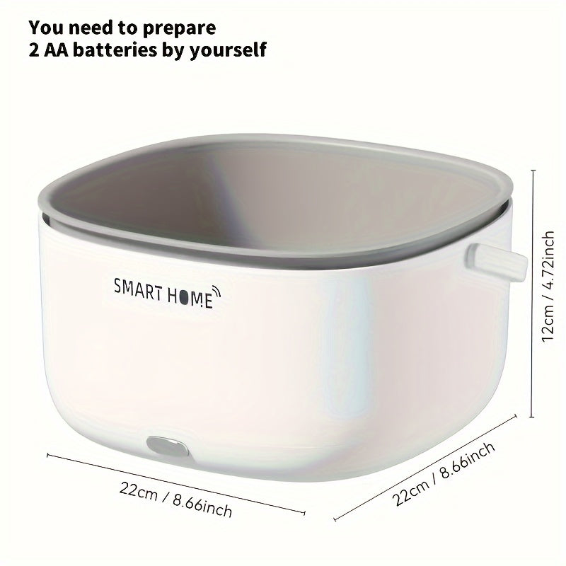 Portativ meva va sabzavot yuvish mashinasi, batareyka bilan ishlaydi, PP material, qiyshiq tutqich bilan