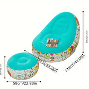 Adult Positioning Sofa for Couples Inflatable Non-Electric Mixed Color Valentine Gift
