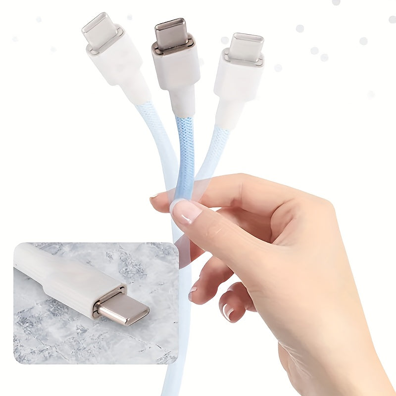 Coiled USB C Mechanical Keyboard Cable with Aviator Connector for Gaming Keyboards