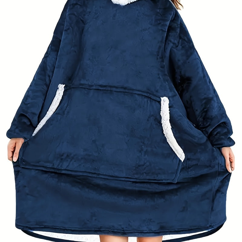 Wearable Blanket for Men and Women Soft Warm Cozy with Large Pocket