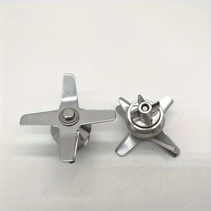 Universal Cross Four-Leaf Extractor Blade Assembly for Ice Crusher and Food Processor