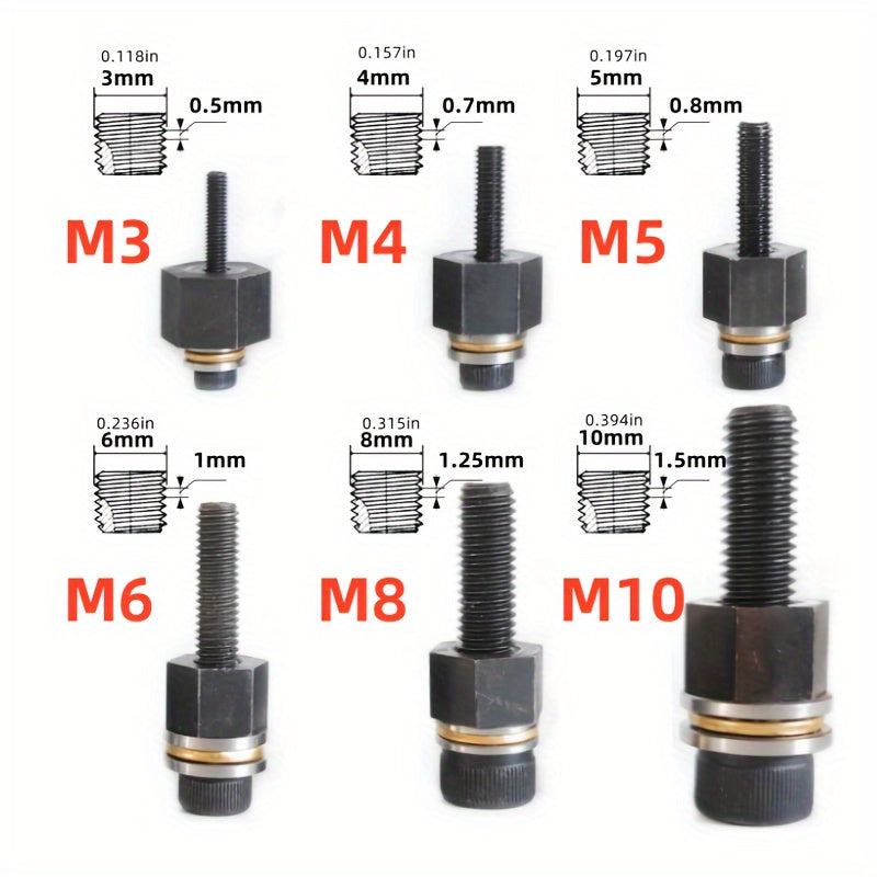 Manual Rivet Nut Tool for Thin Metal Steel Repair Kit