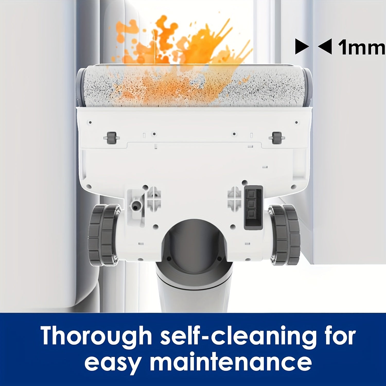 6 dona vakuum tozalash uchun almashtirish to'plami, rulonli cho'tkalar va HEPA filtrlari bilan, qo'lda ishlaydigan simsiz vakumlar uchun