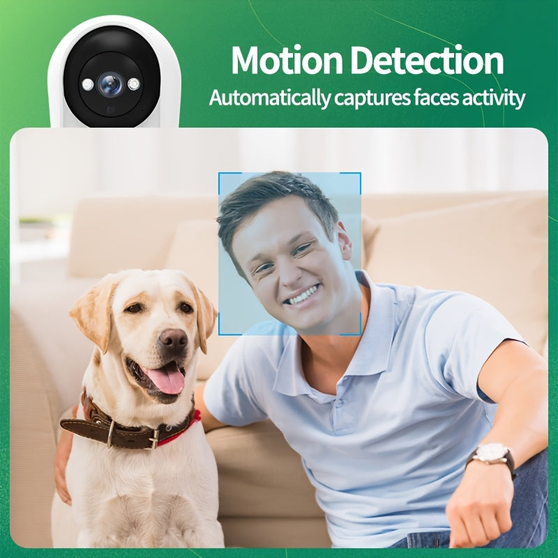 3MP WiFi Video Intercom with Night Vision Motion Detection Two-Way Audio Waterproof