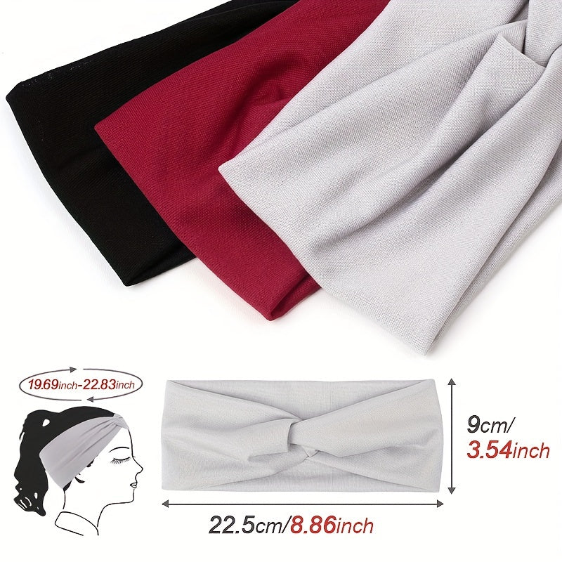 Ayollar uchun bir rangli burmalangan soch to'rva elastik terlash bantlari