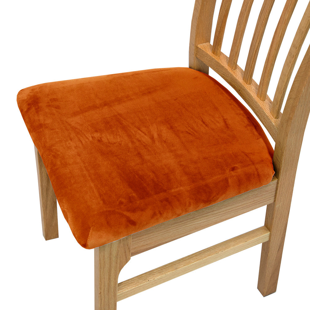 Velvet Dining Chair Slipcovers for Home and Event Decor, 1 Piece