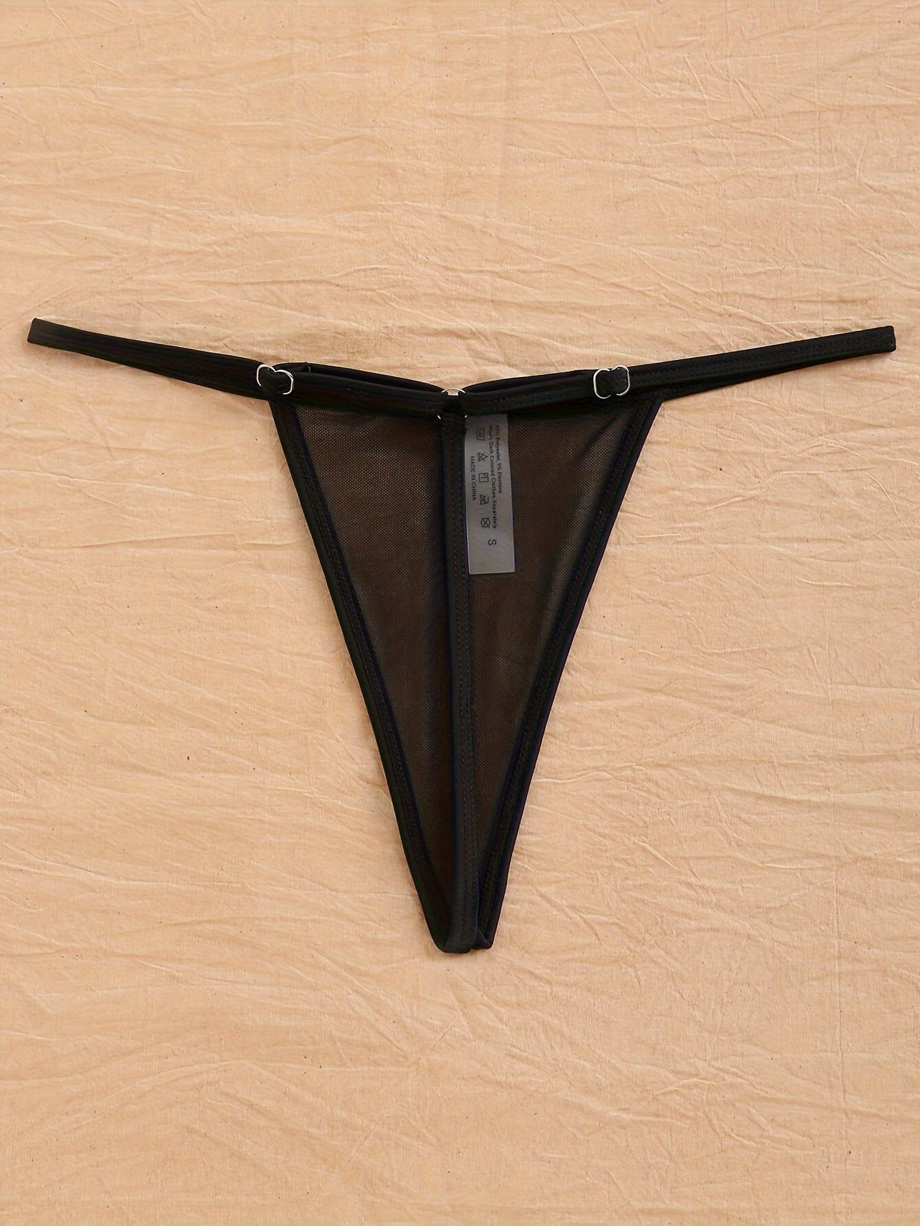 Women's Solid Color Thong-Style Pants for Versatile and Seductive Wear