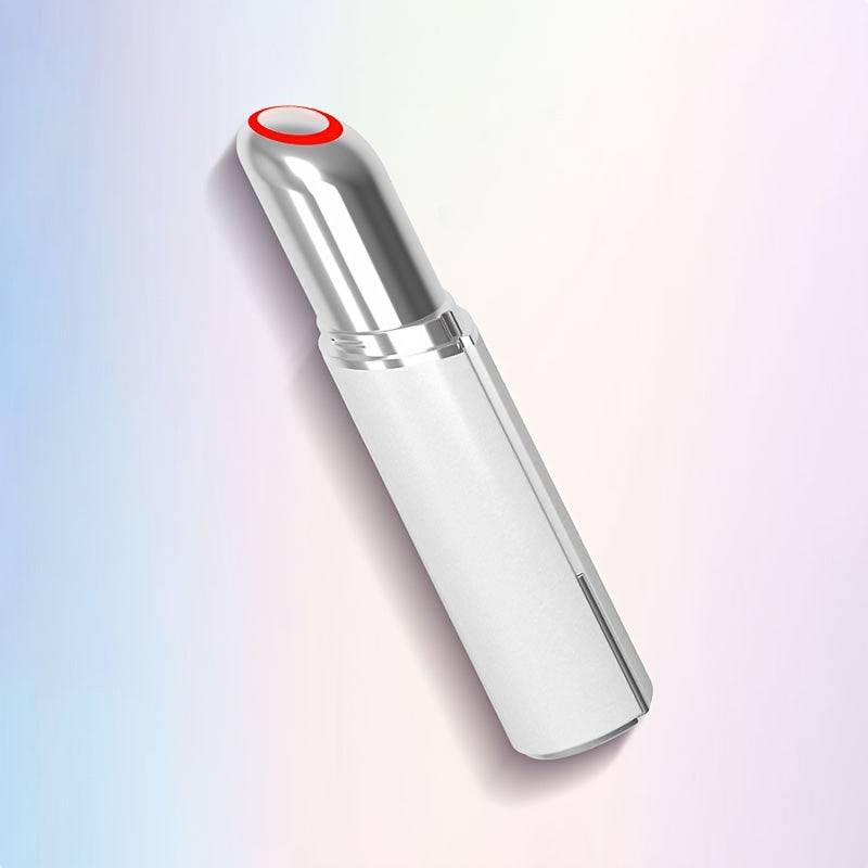 Rechargeable Heated Eye Massager Pen with Vibrating Technology for Dark Circles and Puffiness