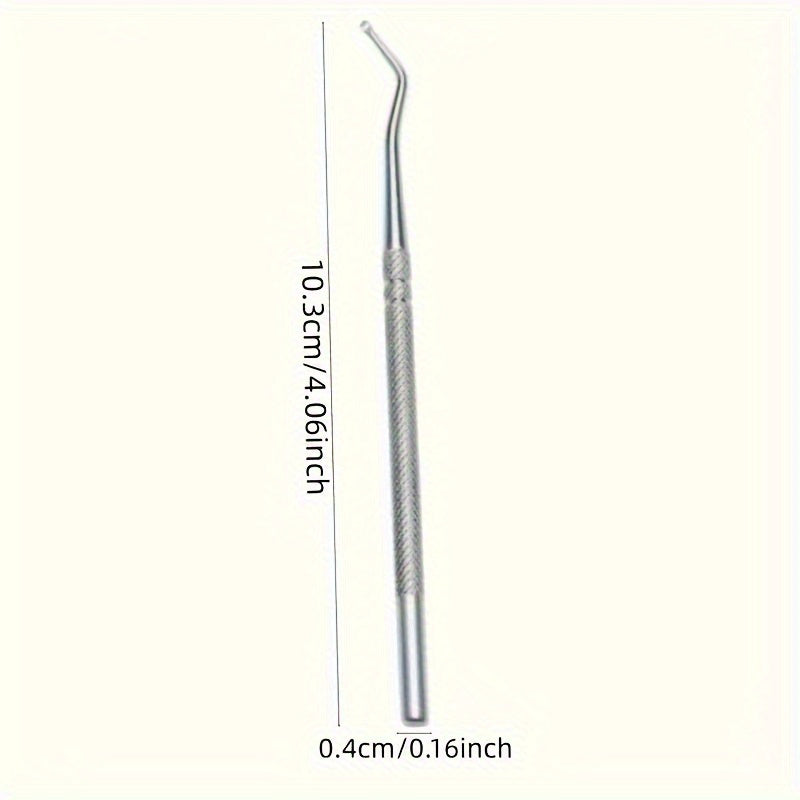 Stainless Steel Ingrown Toenail Lifter Pedicure Tool Deep Cleaning