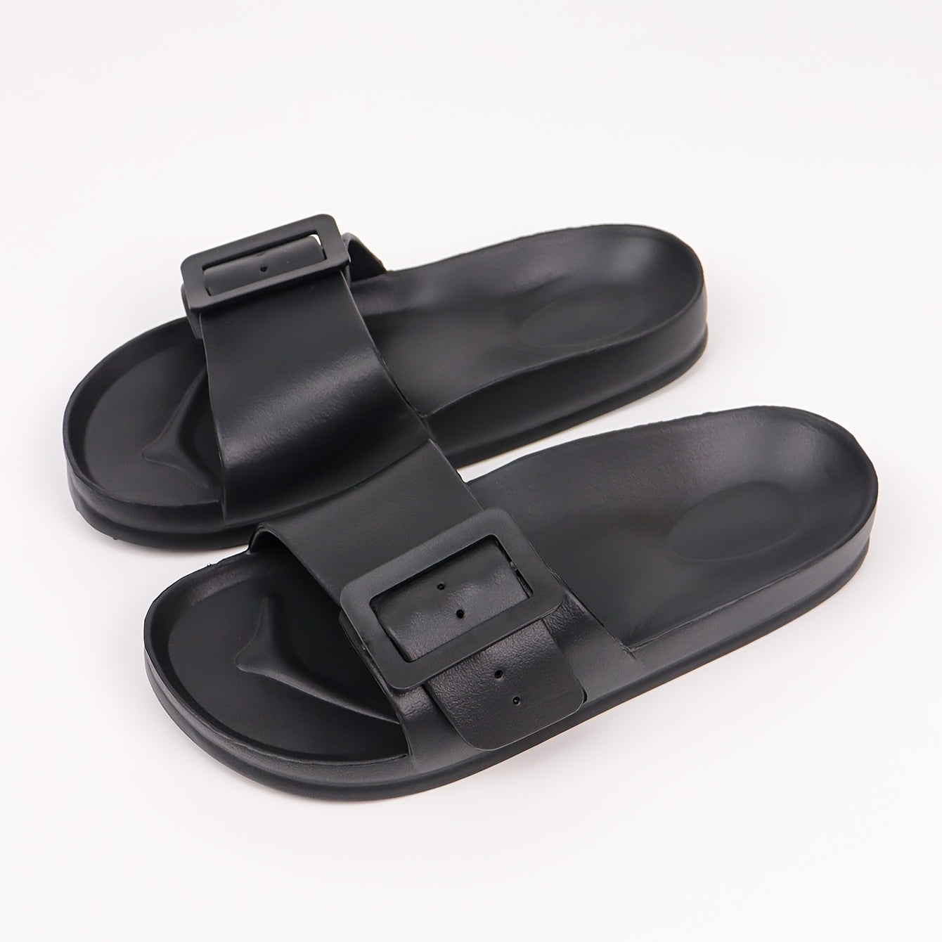 Women's Adjustable EVA Slippers Summer Beach Slides Open-Toe Comfort