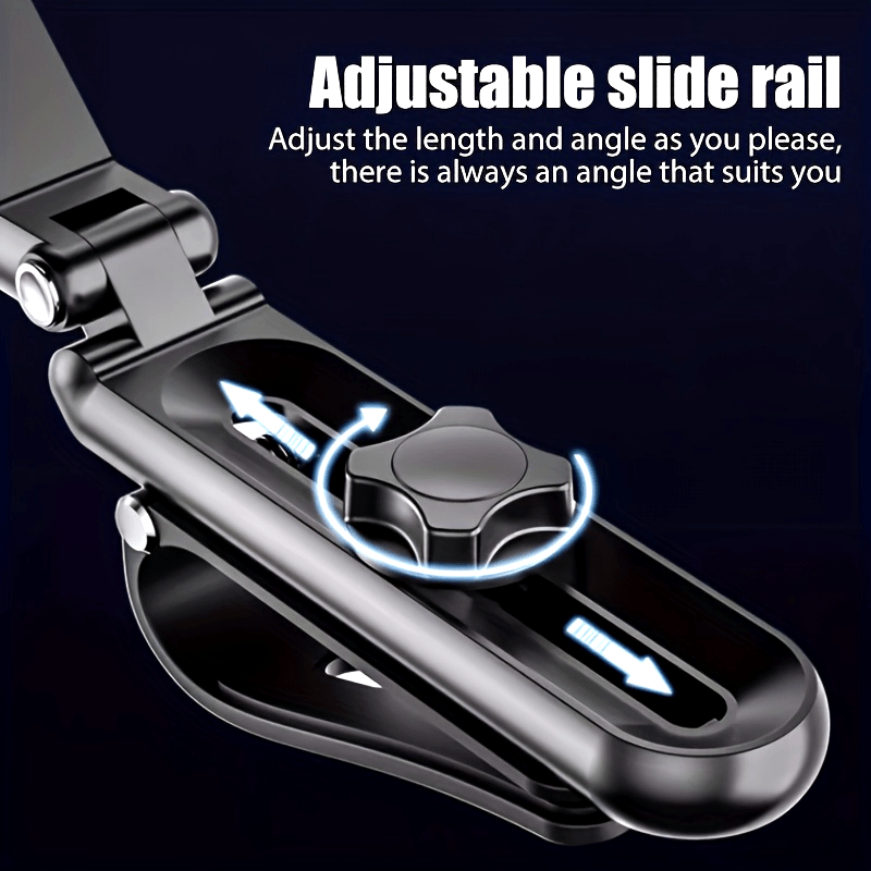 Universal Rotatable Car Dashboard Mount ABS Phone Holder 360 Degree Swivel