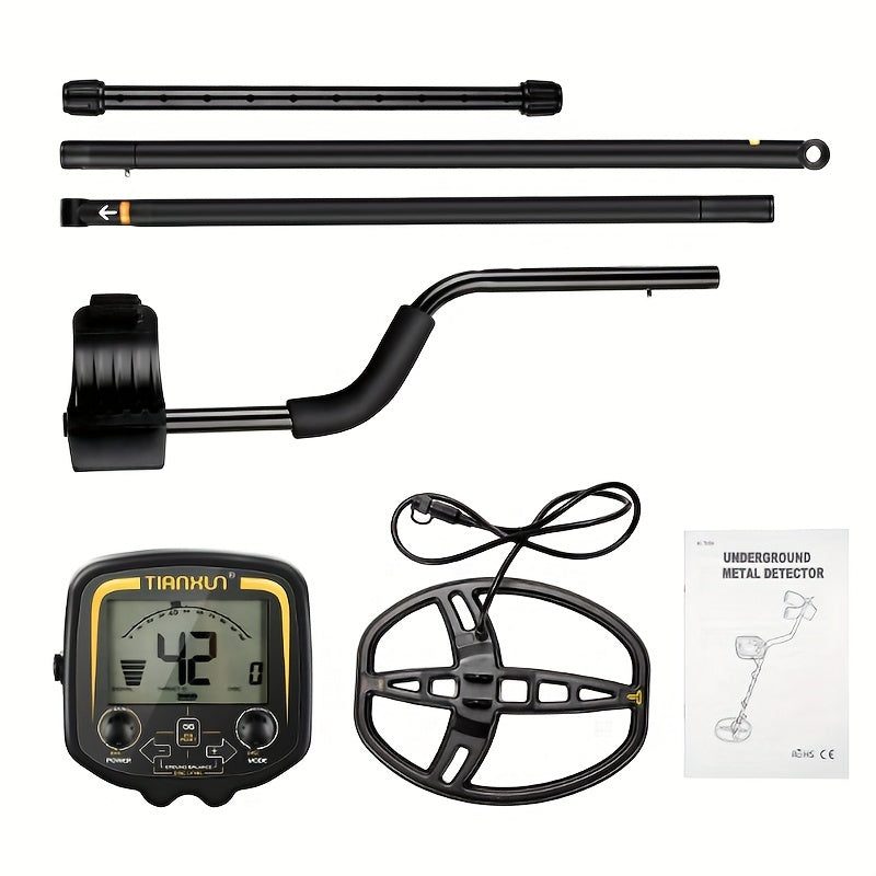 Metal Detector for Treasure Hunting Professional Metal Detection Deep Up to 3.5 Meters Battery Not Included