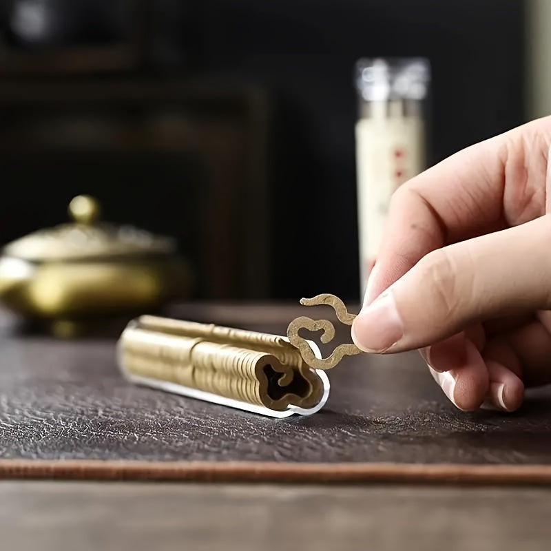 42-Piece Incense Set with Sandalwood and Agarwood Fragrances for Home Decor