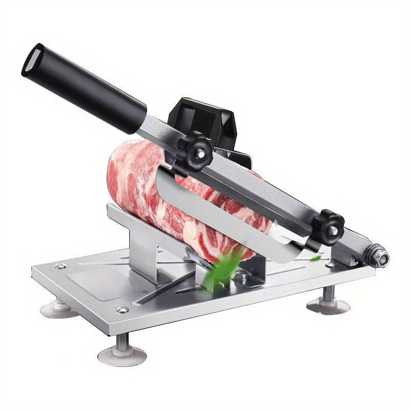 Manual Stainless Steel Meat Slicer for Hot Pot and Gatherings, Power-Free