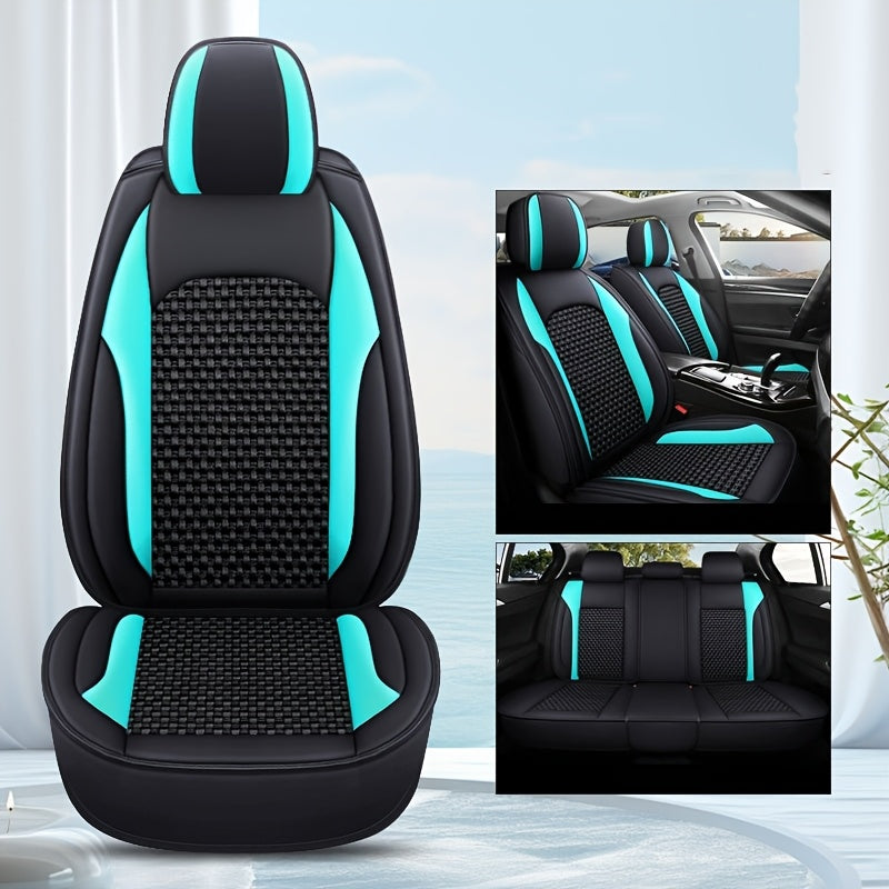 Universal All-Season Car Seat Cover Breathable Fabric Full Coverage