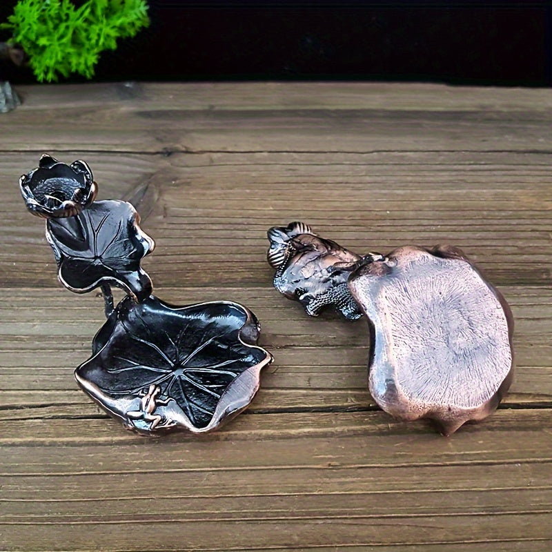 Lotus Backflow Incense Burner Decorative Home Decor Smoke Fountain